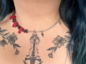 CHOCKER Z KWARCEM DYMNYM